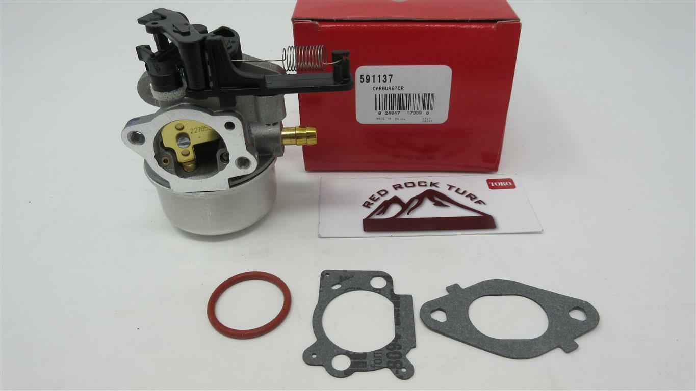 Genuine Briggs & Stratton 591137 Carburetor Superseded: 590948 - Image 3