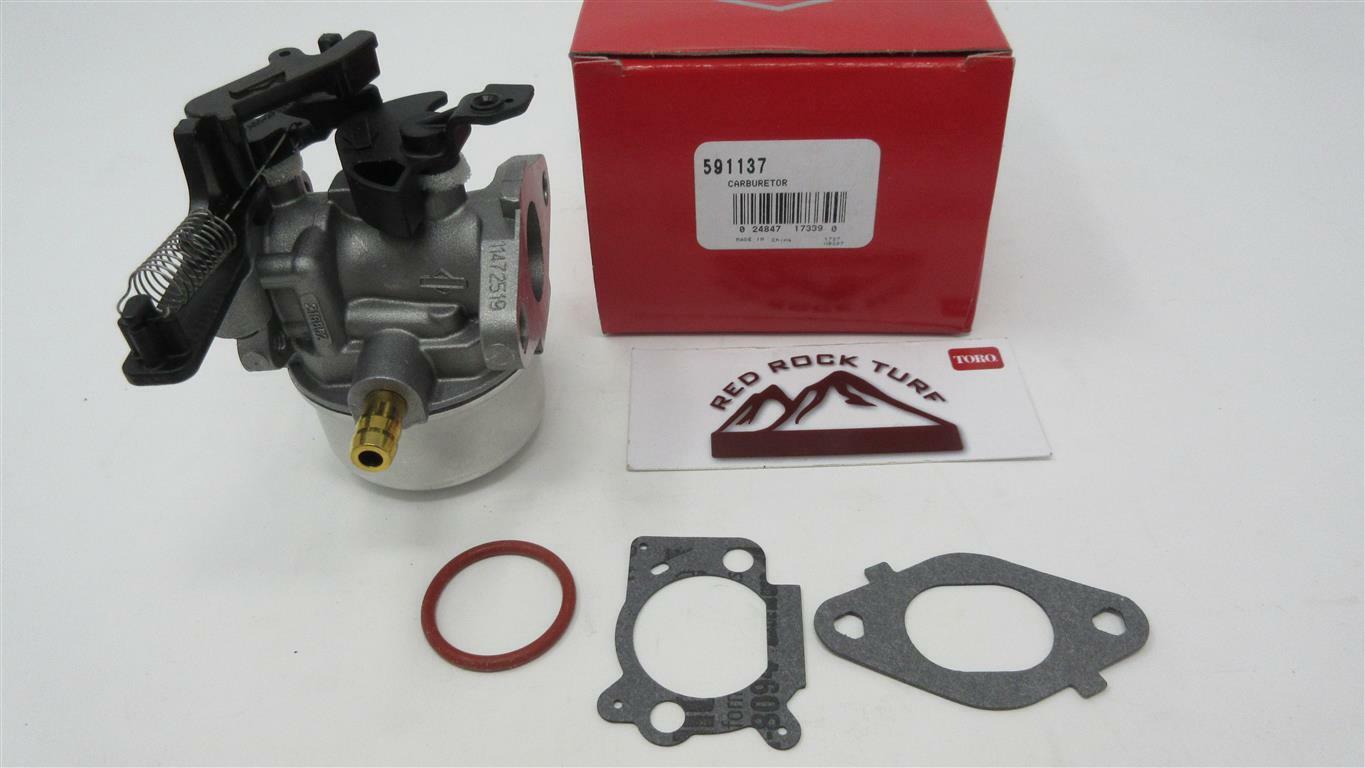 Genuine Briggs & Stratton 591137 Carburetor Superseded: 590948 - Image 4