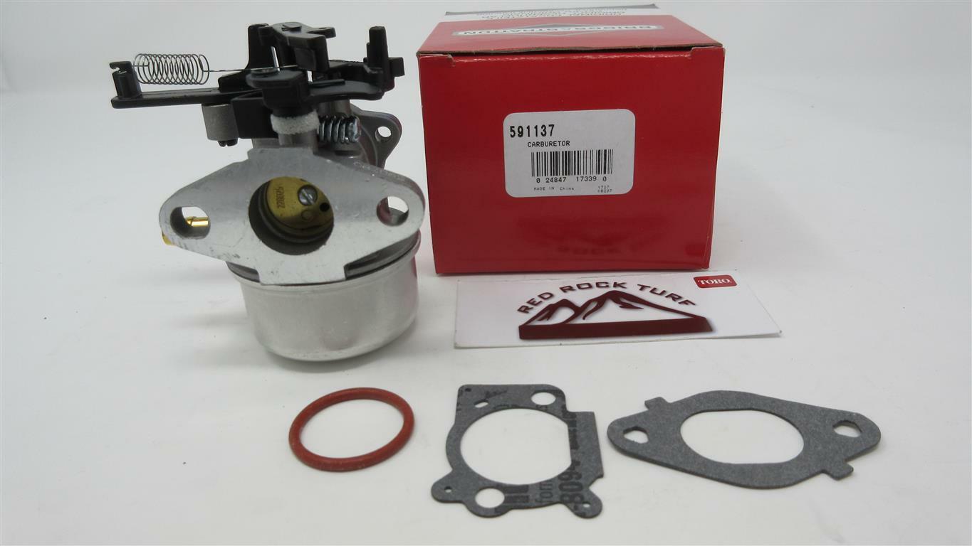 Genuine Briggs & Stratton 591137 Carburetor Superseded: 590948 - Image 5