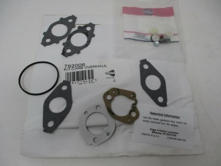 Genuine Briggs & Stratton 792006 Carburetor Rebuild Kit 696998 792007 697001