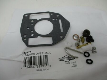 Genuine Briggs & Stratton 842877 Carburetor Overhaul Kit Rebuild 295342 295347