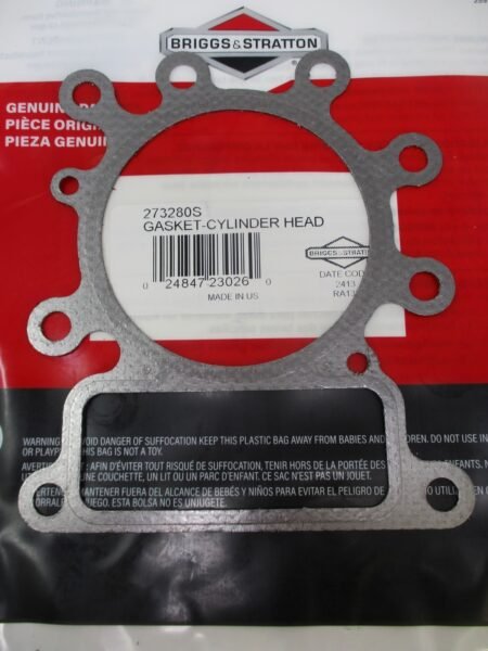 Genuine Briggs & Stratton 273280S Cylinder Head Gasket 272614 273280 - Image 3