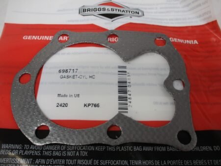 Genuine Briggs & Stratton 698717 One Head Gasket 270341, 272170, 272694, 692288 - Image 3