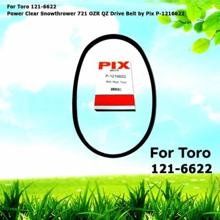 For Toro 121-6622 Power Clear Snowthrower 721 OZR QZ Drive Belt by Pix P-1216622