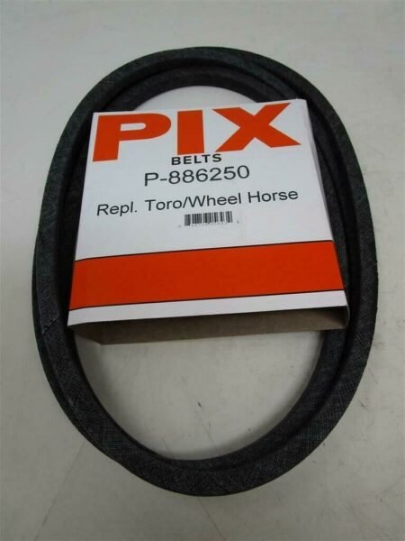 For Toro 88-6250 Deck Side Discharge Lawn Tractor Belt 1/2”X87” 38” Pix P-886250 - Image 2