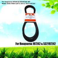 For Husqvarna 197242 & 532197242 48" Mower Deck V-Belt
