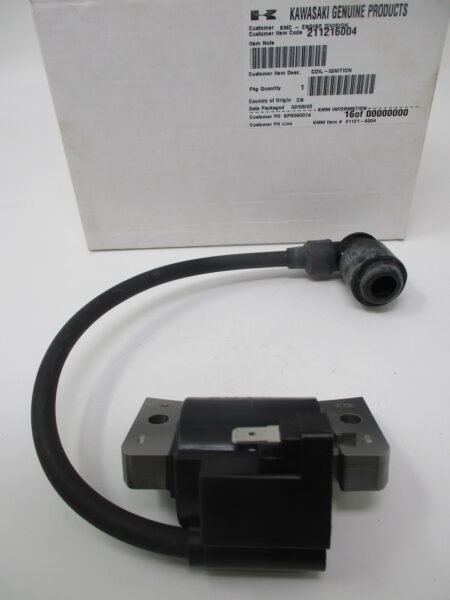 Genuine Kawasaki 21121-6004 21121-0729 Ignition Coil #1 FD750D-NS00 FD750D-PS00 - Image 2