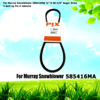 For Murray Snowblower 585416MA ½” X 38 3/8” Auger Drive V-Belt