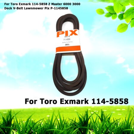 For Toro Exmark 114-5858 Z Master 6000 3000 Deck V-Belt Lawnmower Pix P-1145858