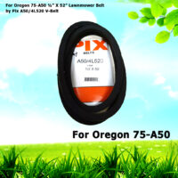 For Oregon 75-A50 Lawnmower V-Belt ½” X 52” in a Pix A50/4L520