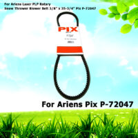 For Ariens 01037200 72047 Rotary Snow Thrower Blower Belt