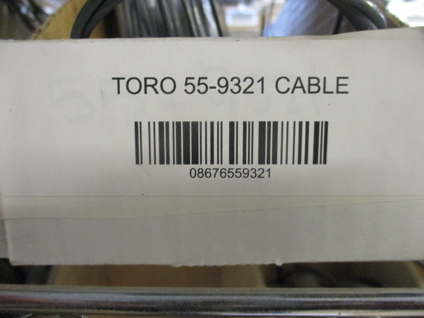 2 Genuine Toro 55-9321 Clutch Cable CCR 2000 CCR 2500 CCR 3000 Lawn Tractor - Image 2