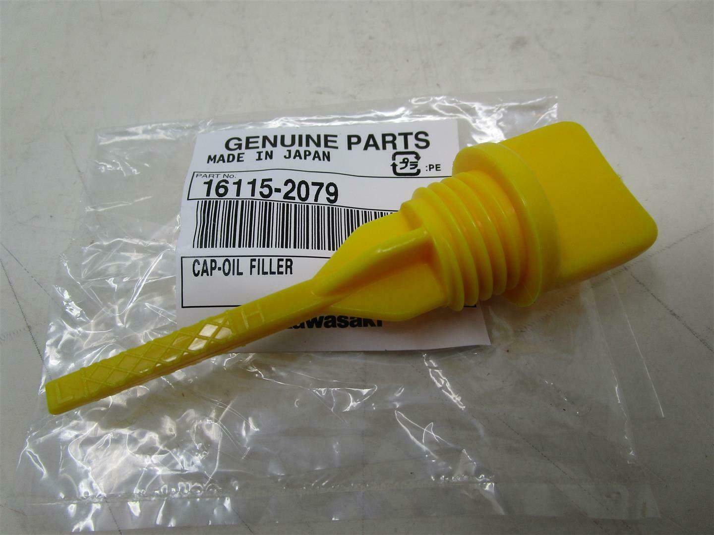Genuine Kawasaki 16115-2079 Oil Filler Cap Dip Stick Gauge FE350D FE400D FE290D - Image 5