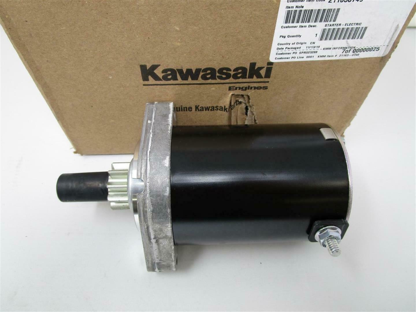 Genuine Kawasaki 21163-0791 Starter 21163-0749 21163-7035 FS600V FS651V FS730V - Image 3
