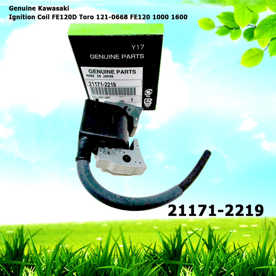 Genuine Kawasaki 21171-2219 Ignition Coil FE120D Toro 121-0668
