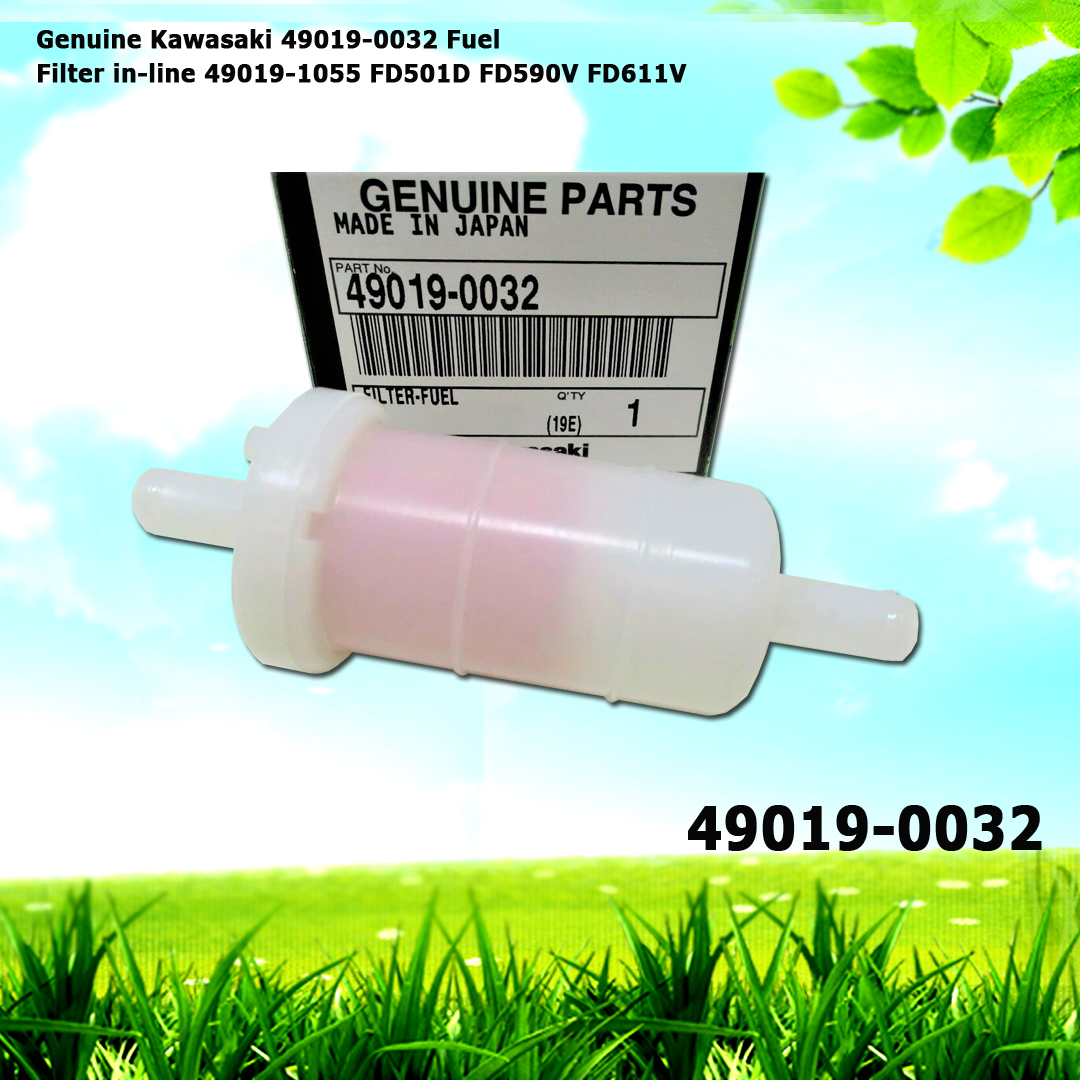 Genuine Kawasaki 49019-0032 Fuel Filter in-line 49019-1055 FD501D