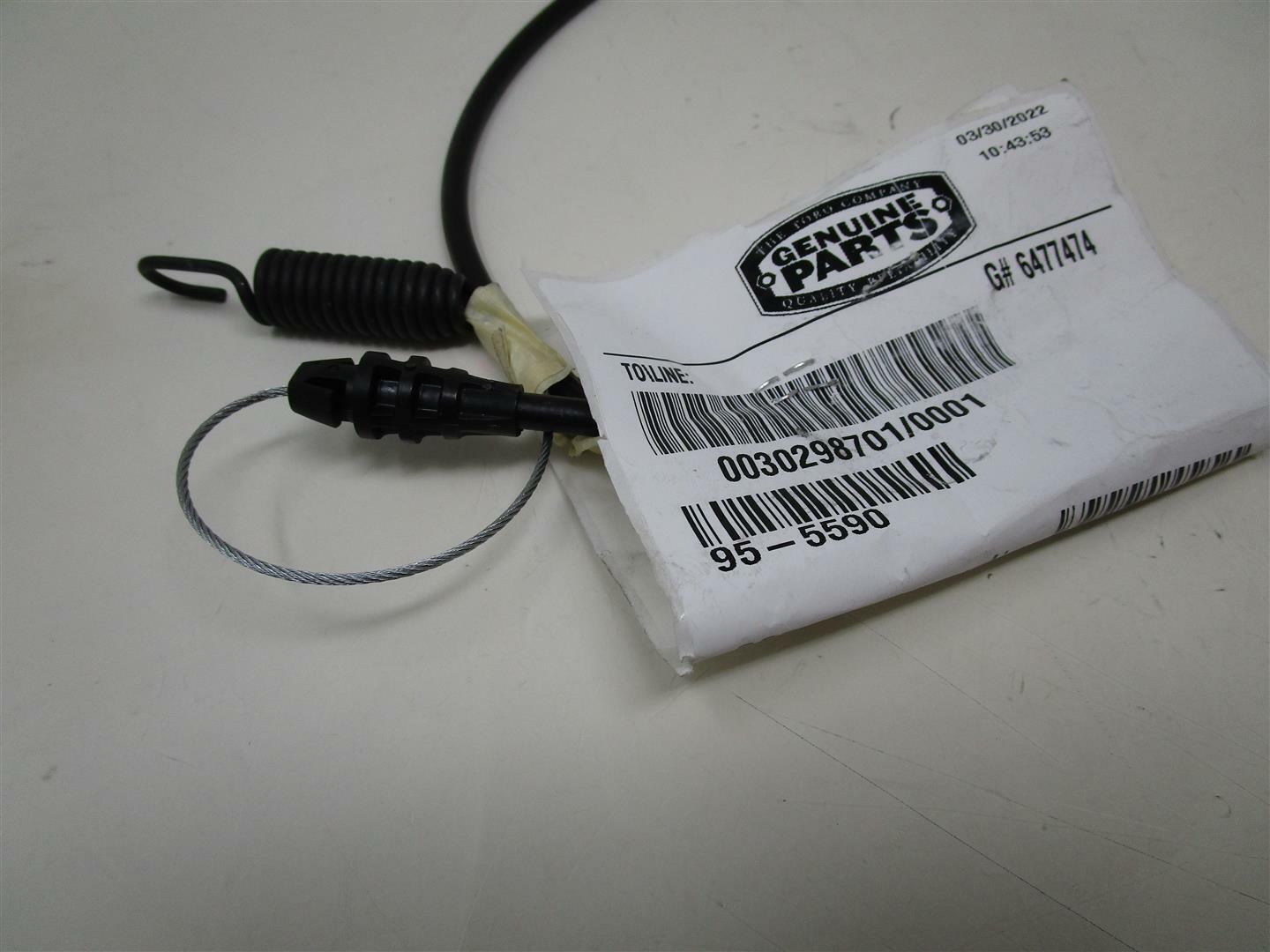 Genuine Toro 95-5590 Traction Cable for Silver Series Lawnmower - Image 2