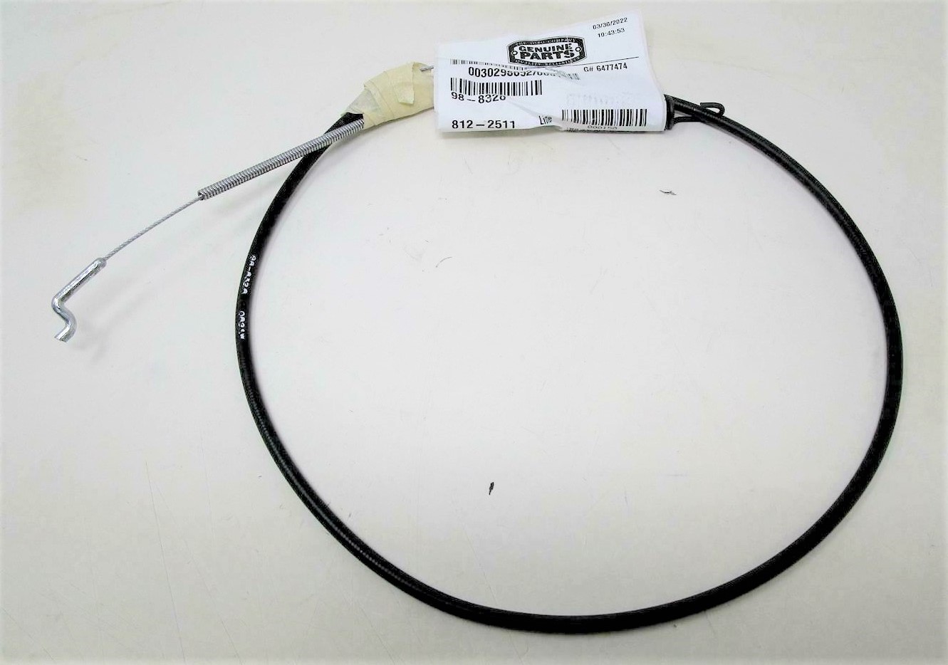 Genuine Toro 98-8328 Traction Cable SilverPro Series Lawnmower