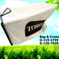 Genuine Toro 120-7029-03 & 119-3759 Frame & Grass Catcher Bag Recycler