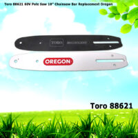 For Toro 88621 60V Pole Saw 10” Chainsaw Bar Replacement in Oregon