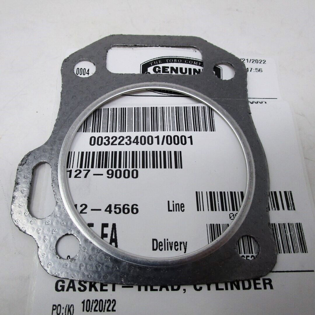 Genuine Toro 127-9000 Head Gasket SnowMax SnowMaster Power Clear CCR 1170FS-2 - Image 4