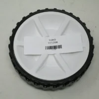 Genuine Toro 117-2306 6" Snowthrower Wheel Power Clear Snow Thrower CCR 6053 OEM