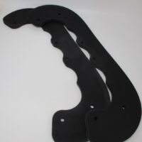 2 Genuine Toro 161-2172 Snow Paddles Power Clear 721 Extended Life Snowthrower