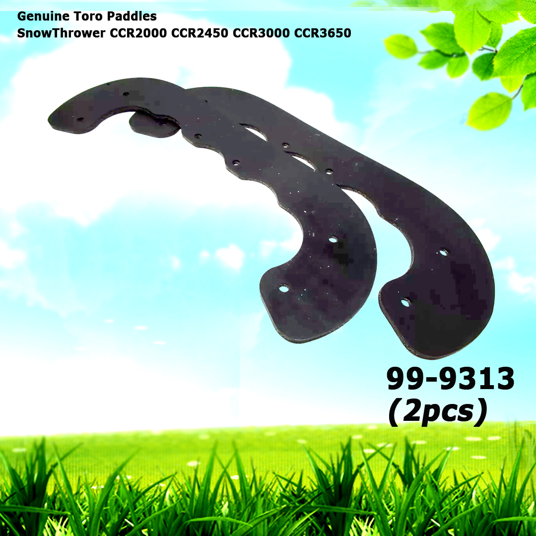 2 Genuine Toro 99-9313 Paddles SnowThrower CCR2000 CCR2450 CCR3000 CCR3650