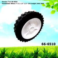 Genuine Toro 66-6510 Snowblower Wheel 7" X 1 1/2" 1/2" CCR Insight 2400 3000