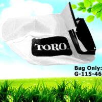 Genuine Toro 115-4673 Grass Catcher Bag Recycler Lawn Mower BAG ONLY