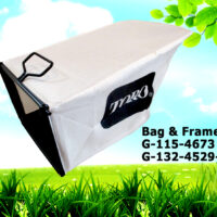 Genuine Toro 132-4529-03 & 115-4673 Grass Catcher Bag &  Frame Rack Recycler