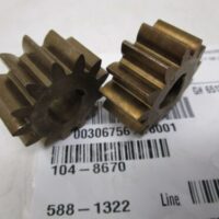 2 Genuine Toro 104-8670 Pinion Gear Front Wheel Drive 13T 22" Recycler Lawnmower