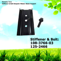 Genuine Toro 108-3766-03 Stiffener & Bolt 125-2466 Recycler Mower Blade Support