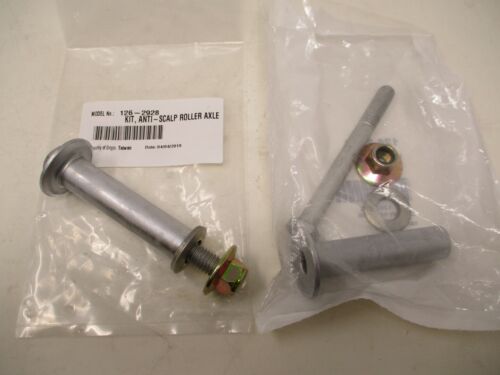 Set of 2 Genuine Toro 126-2928 99-2928 Anti-Scalp Roller Axle Z-Mower Z Master TimeCutter