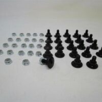 24 Pcs Genuine Toro 136-7182 Paddle Bolts & Nuts Kit 84-1971 Snowthrower CCR2450 CCR 3650