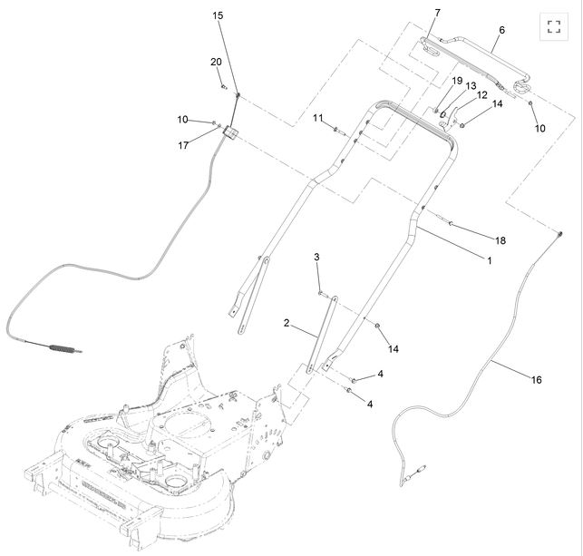 Genuine Toro 137-4810 BBC Brake Blade Control Handle - Image 6