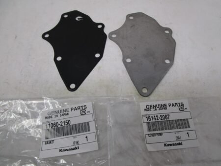 Genuine Kawasaki 11060-2150 & 16142-2067 Engine Gasket & Cover Lubrication Pump - Image 2