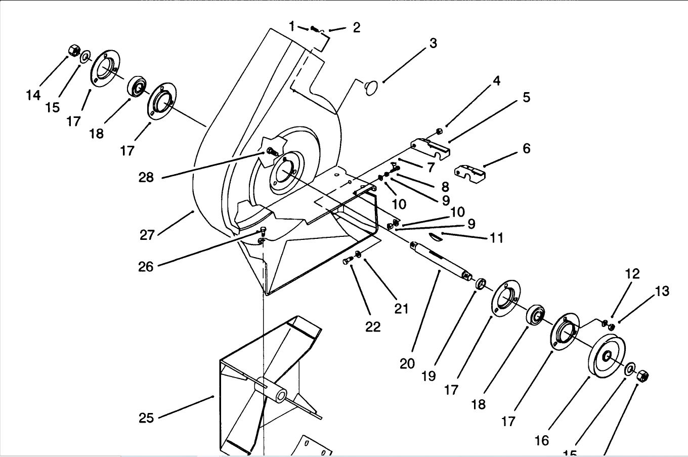 Genuine Toro 251-288 Ball Bearing with Collar Z Master Bagger - Image 6