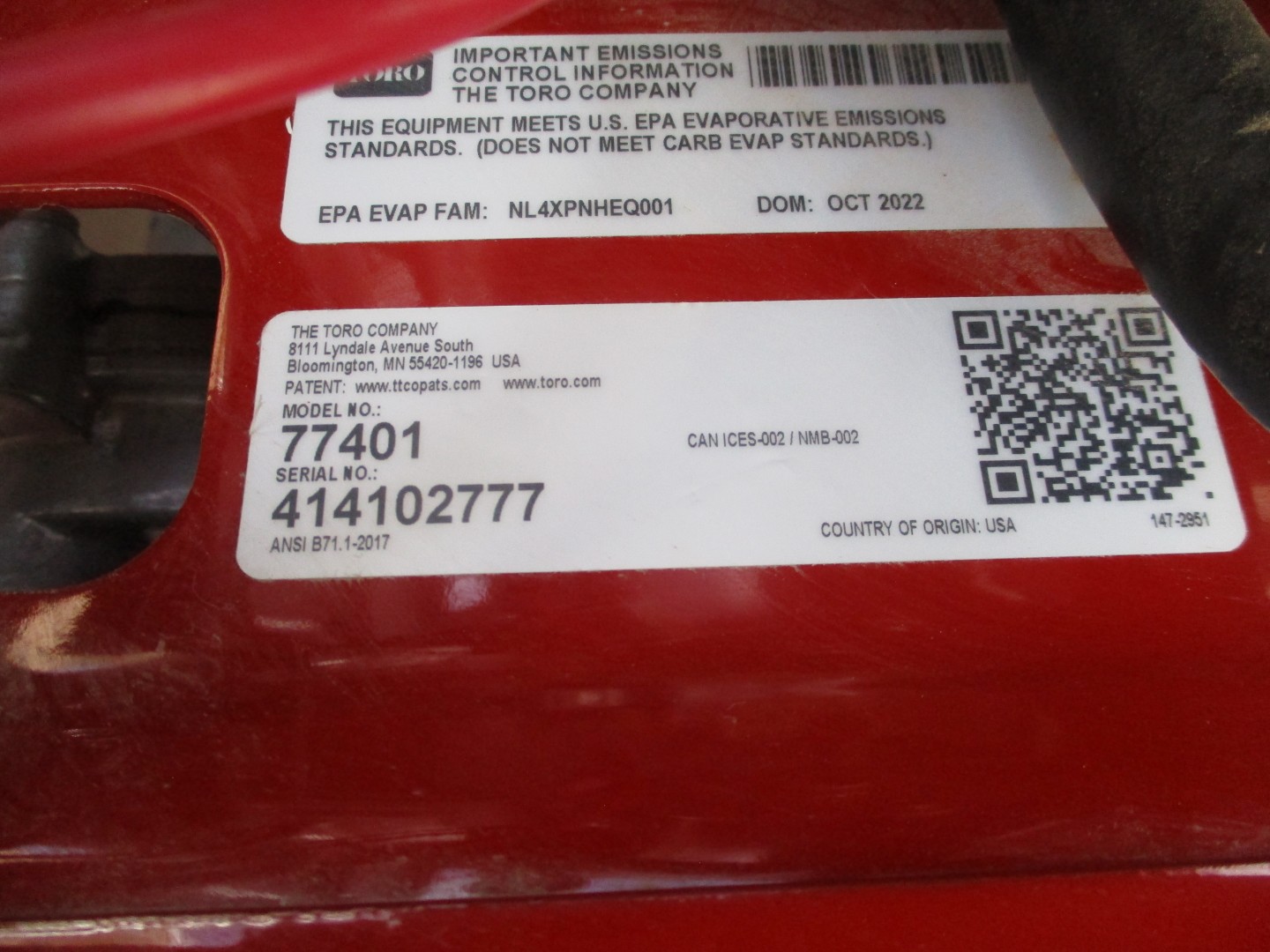 Toro 77401 42" (107 cm) TimeCutter Zero Turn Mower - Image 11