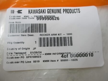 Genuine Kawasaki 99999-0626 Rocker Arm Rebuild Kit Engine FX751V FX801V FX850V - Image 4