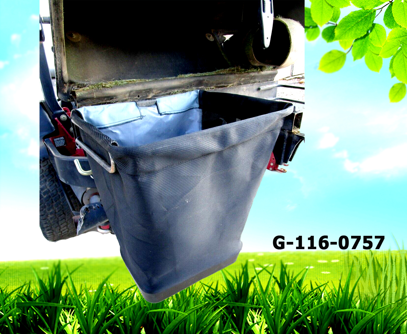 1 Genuine Toro 116-0757, 103-0431 Rear Bag E-Z Vac Z500 Z Master Exmark