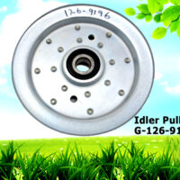 Genuine Toro 126-9196 Exmark Idler Pulley Flat Lazer Z Deck 6” 1.5” LCE Z