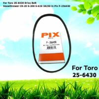 For Toro 25-6430 Drive Belt Snowthrower CR-20 S-200 S-620 38230 in a Pix P-256430