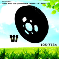 Genuine Toro 105-7734 Exmark Mower Deck Spindle Pulley & 3 Bolts 95-1726 Z Master