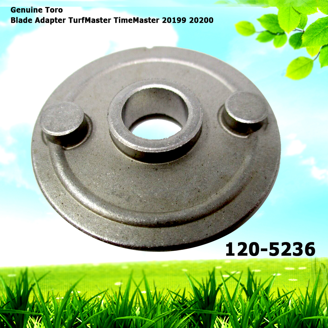 Genuine Toro 120-5236 Blade Adapter Exmark TurfMaster TimeMaster 20199 20200 20975 20976