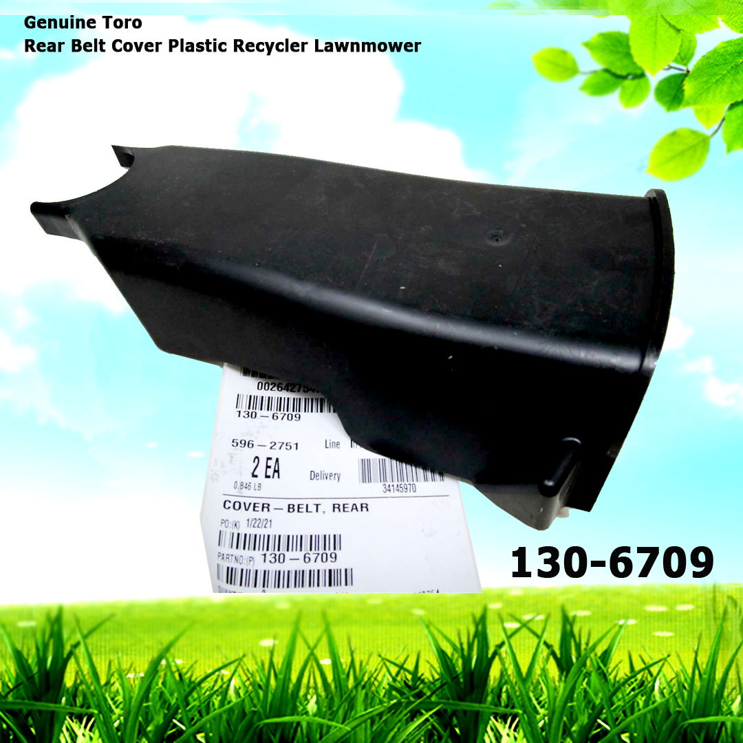 Genuine Toro 130-6709 Rear Belt Cover Plastic Recycler Lawnmower