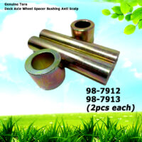 2 of each Genuine Toro 98-7912 & 98-7913 Deck Axle Wheel Spacer Bushing Anti Scalp Z Mower