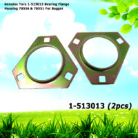 2 Genuine Toro 1-513013 Bearing Flange Housing 78536 & 78551 For Bagger