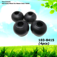 4 For Toro Exmark 103-8415 Anti-Scalp Wheel for Mower Deck 7500D