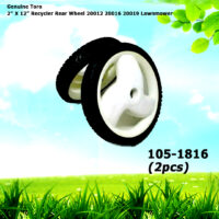 2 Genuine Toro 105-1816 2"x12” Recycler Rear Wheel Lawnmower